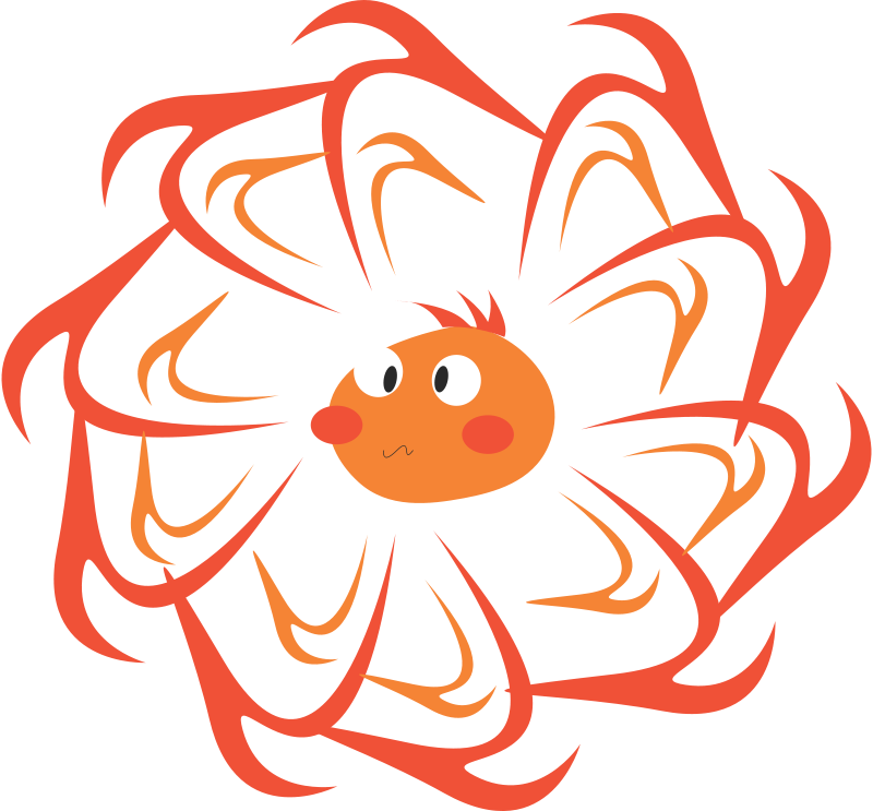 Free Sun - Cartoon (800x743), Png Download