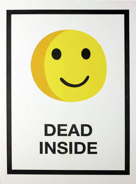 Dead Inside Emoji (800x800), Png Download