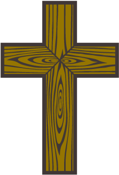 Wooden Cross Clip Art (400x400), Png Download