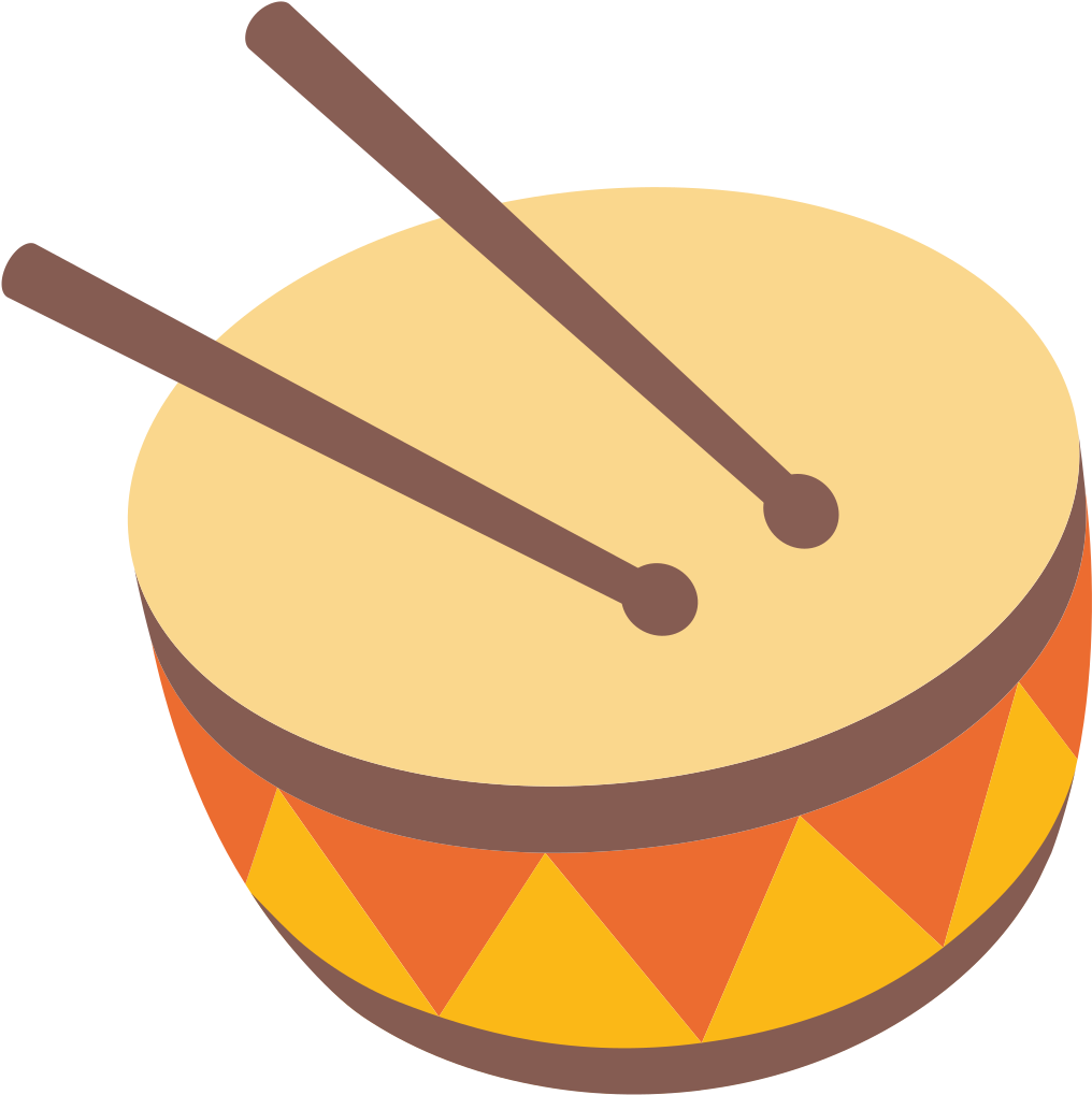 File - Emoji U1f941 - Svg - Drum Emoji Png (1024x1024), Png Download