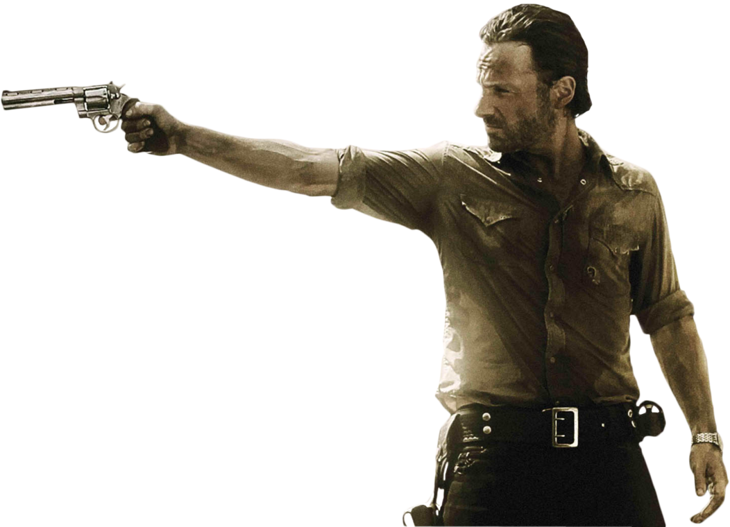 Png Rick - Walking Dead Rick Grimes Edible (1052x760), Png Download