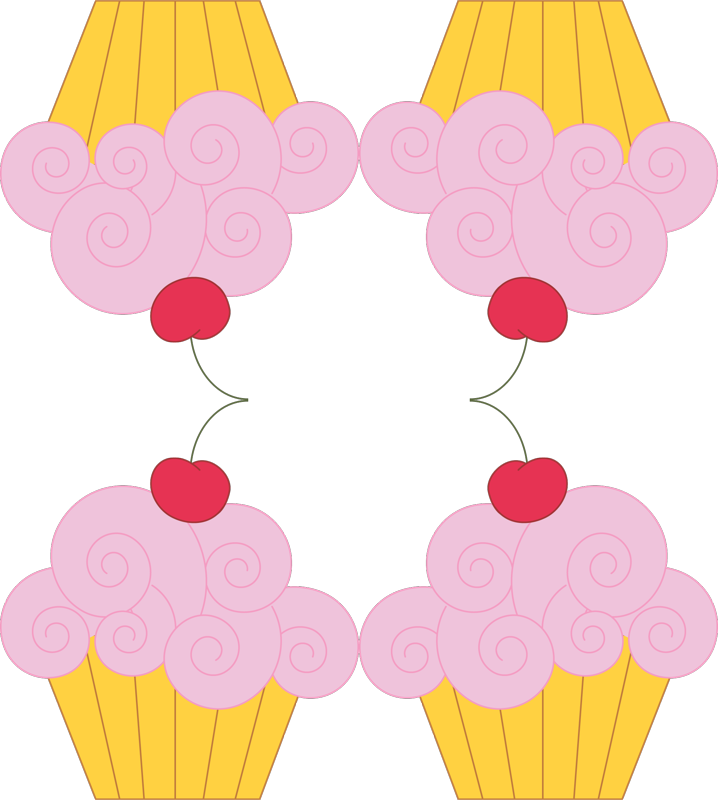 Cupcake (718x800), Png Download