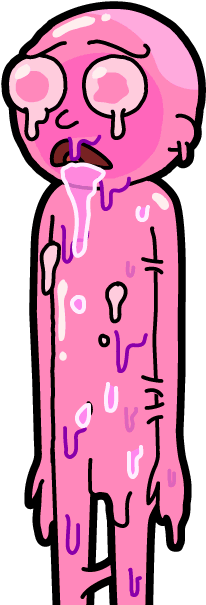 Image Pm 117 Rick And - Pocket Morty Jelly Morty (300x650), Png Download