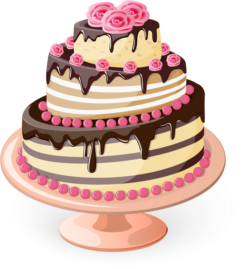 Birthday Cupcake Bakery Wedding Christmas Transprent - Background Cake Shop Vintage (1201x1201), Png Download