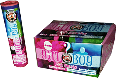 Blue Smoke - Gender Reveal Smoke Sticks (400x400), Png Download