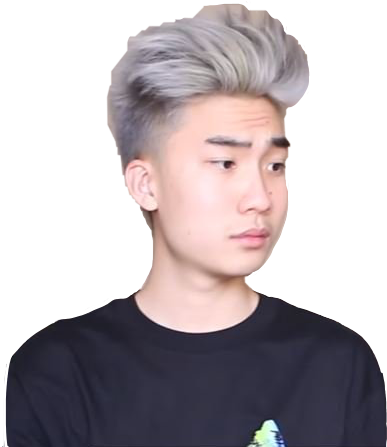 Rice Gum Face Png - Punk Fashion (387x447), Png Download