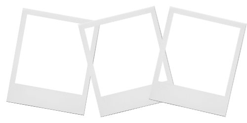 For Backgrounds - Polaroid Tumblr Headers Template (500x250), Png Download