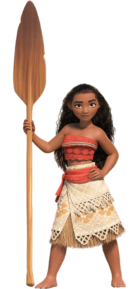 Moana Standing Transparent Png - Moana Imagen Para Imprimir (541x1022), Png Download