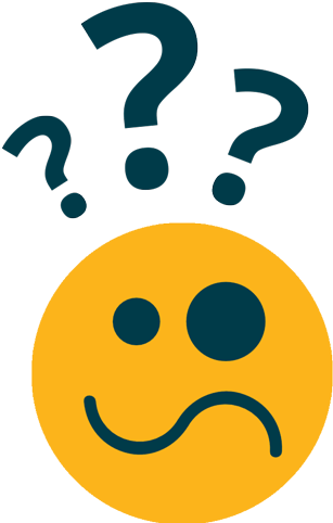 Confused Emoji - Photography (341x498), Png Download