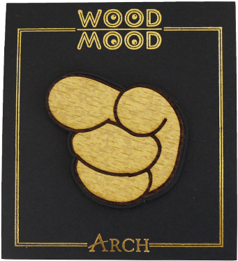 Wood Mood Emoji - Finger (600x600), Png Download