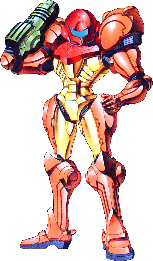 Samus Aran Varia Suit From Metroid - Samus Varia Suit Super Metroid (494x838), Png Download