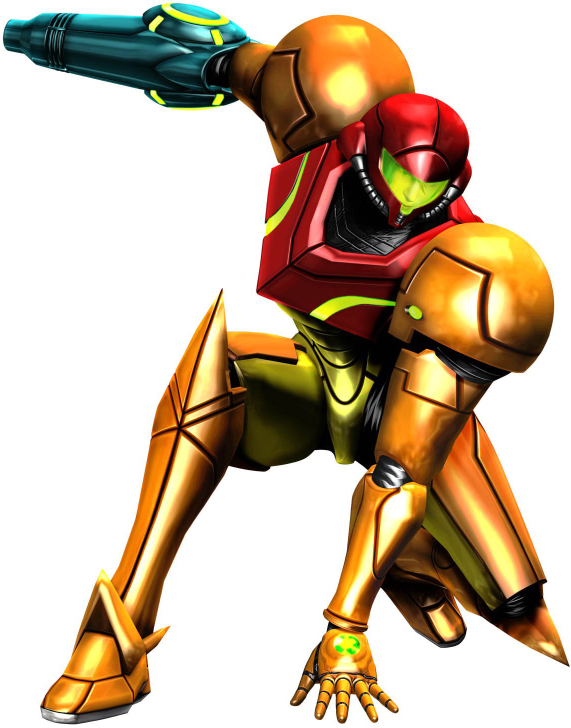 Image The United Organization - Pdp Wired Fight Pad For Wii U - Samus (1142x1456), Png Download