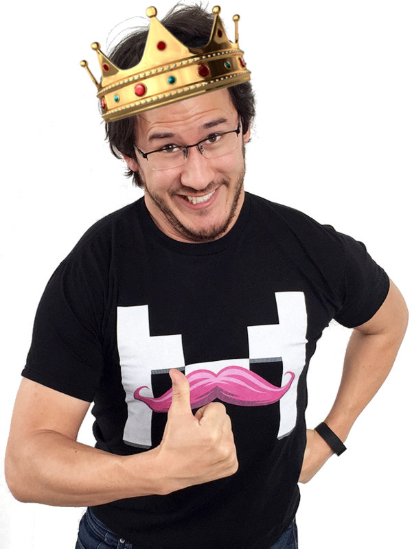 Markiplier The King Of Five Nights At Freddy - Markiplier Png (600x800), Png Download