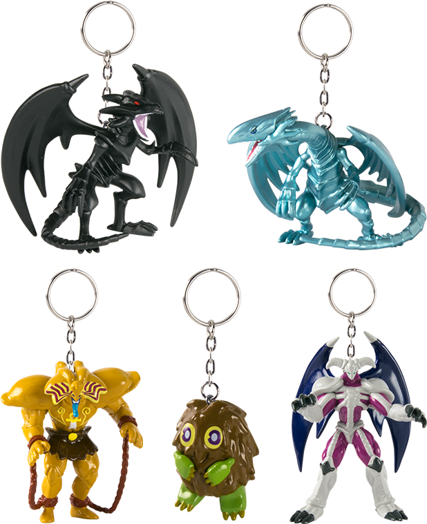 Series 1 Includes Blue Eyes White Dragon, Exodia The - Yugioh Keychain Series 1 (656x791), Png Download