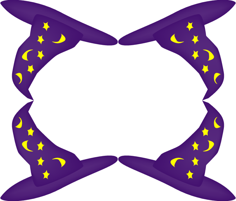 Halloween Clip Art Wizard Hat Free Harry Potter Clip - Halloween Clip Art (800x680), Png Download