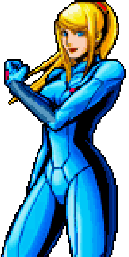 Zero Suit Samus In Zero Mission 4 By S3k94 - Metroid Zero Mission Zero Suit Samus (440x850), Png Download