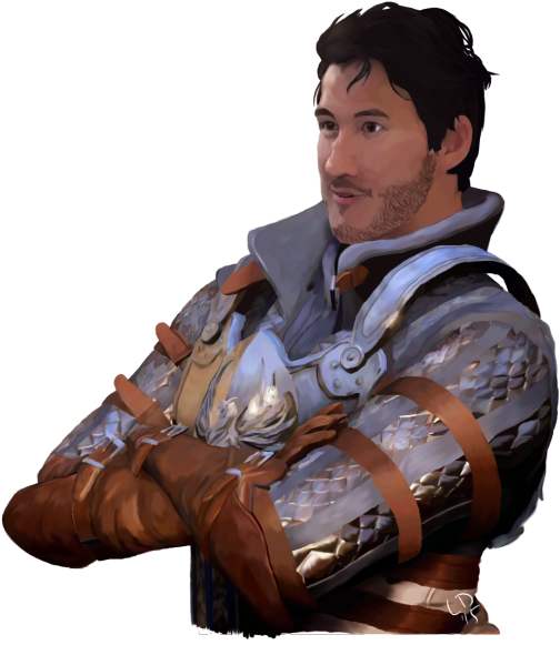 After Two Solid Days Of Painting I Finally Finished - Dragon Age Grey Warden Art (540x593), Png Download