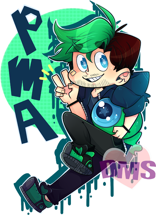 Photo - Pma Jacksepticeye (530x714), Png Download
