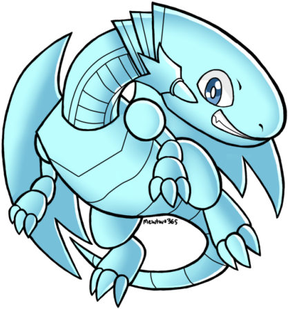 Red Eyes Black Dragon And Blue Eyes White Dragon From (500x500), Png Download
