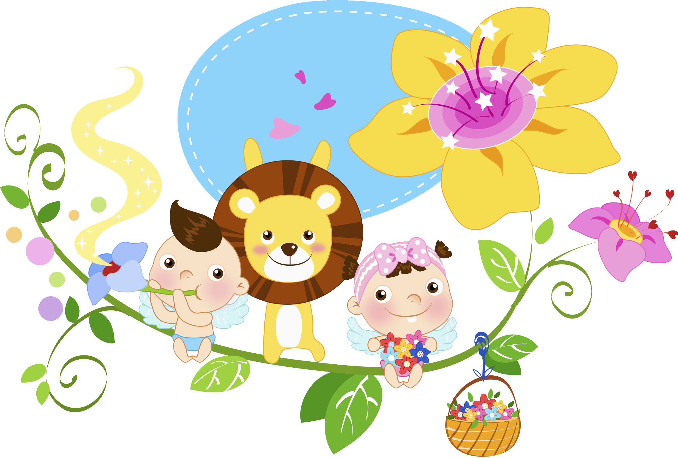 Lion Cartoon Child Glory - Desenho De Leaozinho Bebe Png (2275x1536), Png Download