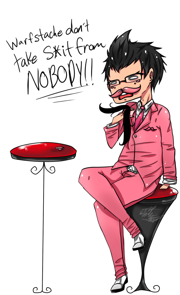 Slenderman Clipart Markiplier - Wilford Warfstache Chibi (768x1280), Png Download