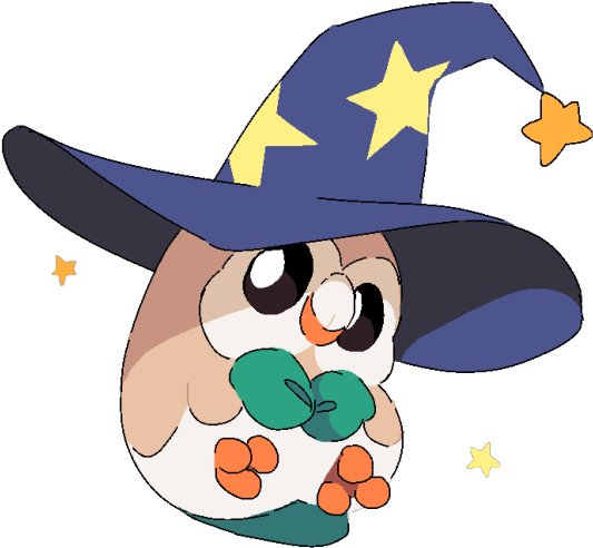 Related - Daily Rowlet (540x505), Png Download