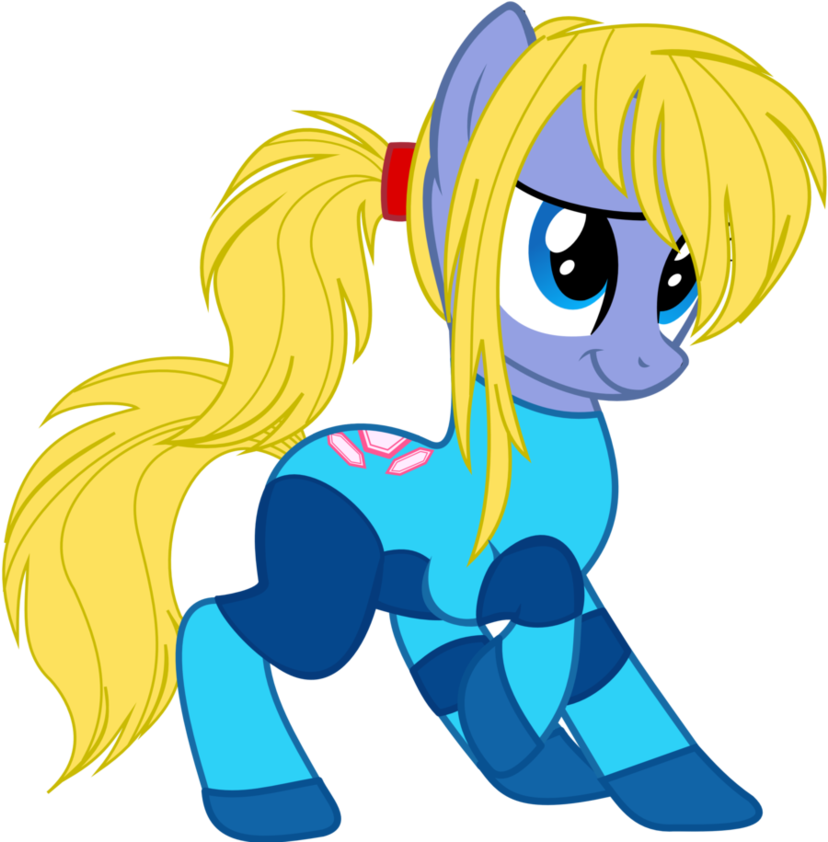 My Little Samus - Samus As A Pony (942x849), Png Download
