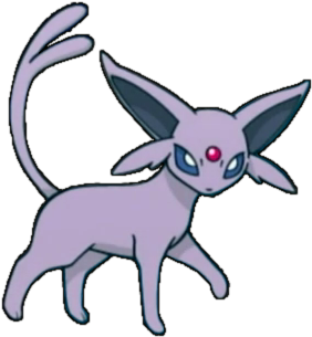 #espeon From The Official Artwork Set For #pokemon - Pokemon Eevee Dream World (348x348), Png Download