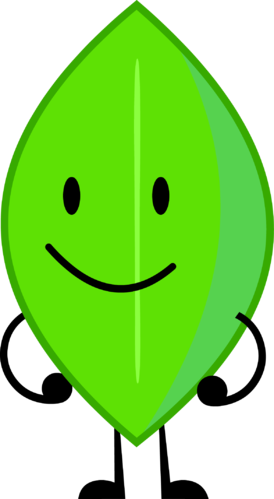 Leafy - Bfdi Leafy (274x499), Png Download