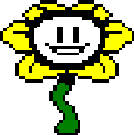 Flowey - Skin Do Flowey Minecraft (452x504), Png Download