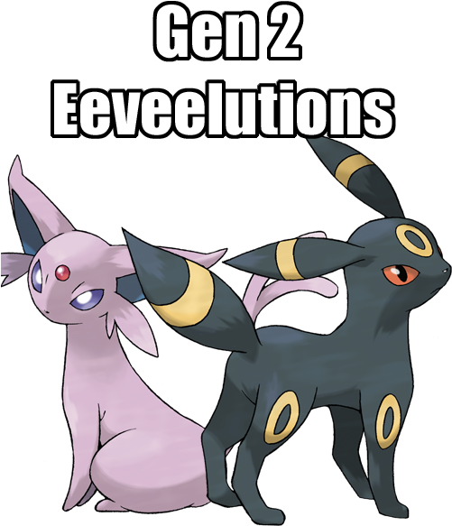 196 - Espeon - Pokemon Umbreon (500x611), Png Download