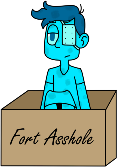 He's A Dumpster Fire And Yet I Sorta Like Him - Santa Gertrudis (500x651), Png Download