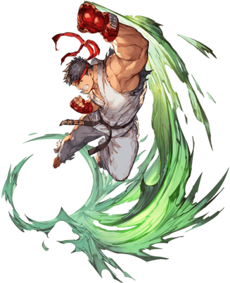 Ryu B - Ryu Street Fighter V Png (480x400), Png Download