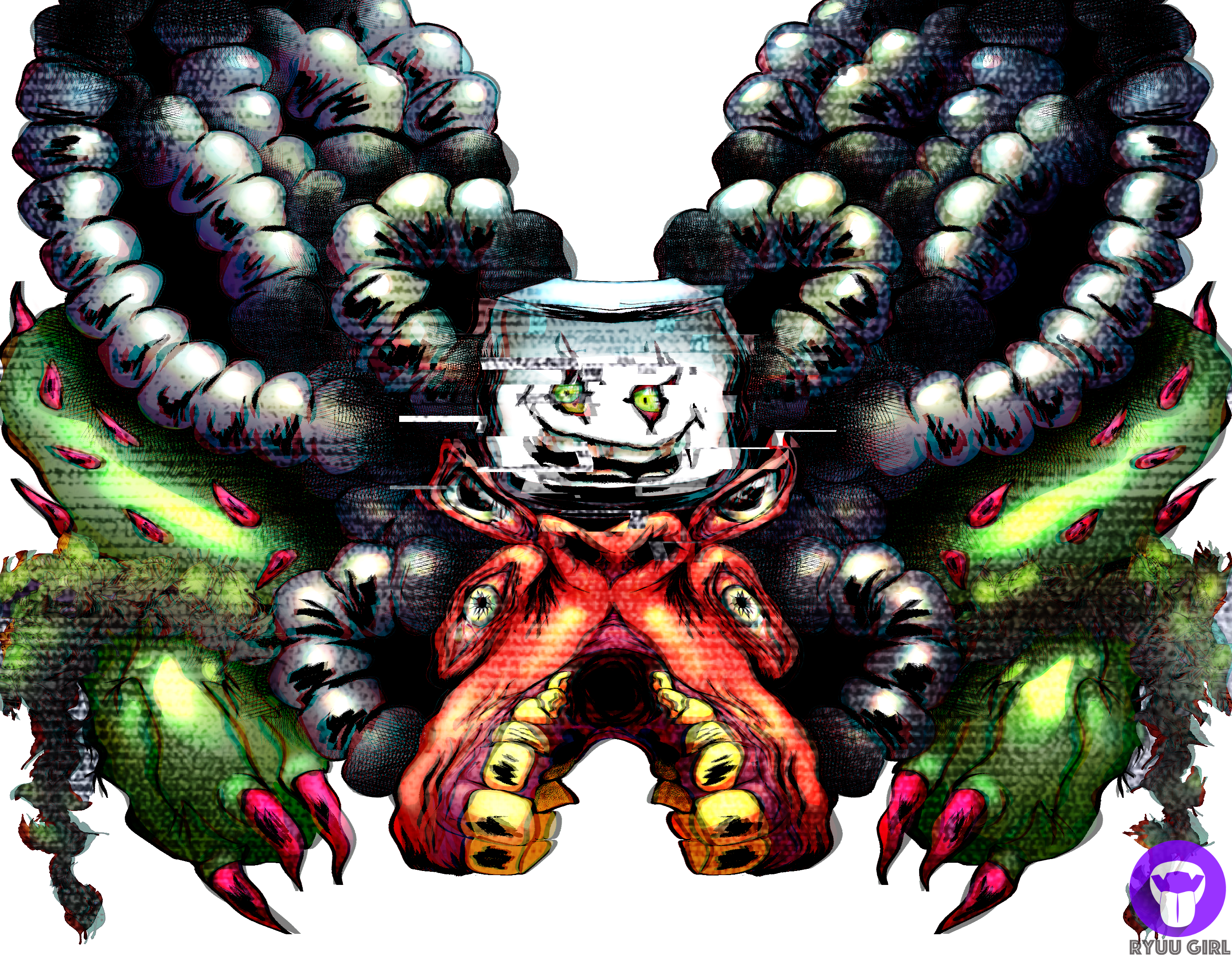 Omega Flowey (3000x2327), Png Download