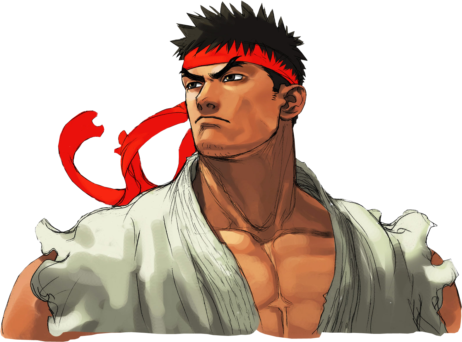Ryu Street Fighter - Street Fighter Iii 3rd Strike (1600x1183), Png Download