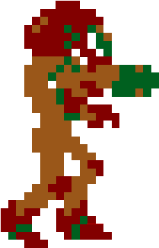 Metroid Samus - Metroid (1006x613), Png Download