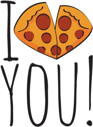Camiseta I Pizza You Do Studio Roselices Na Colab55 - Pizza Desenho Fofo (320x417), Png Download