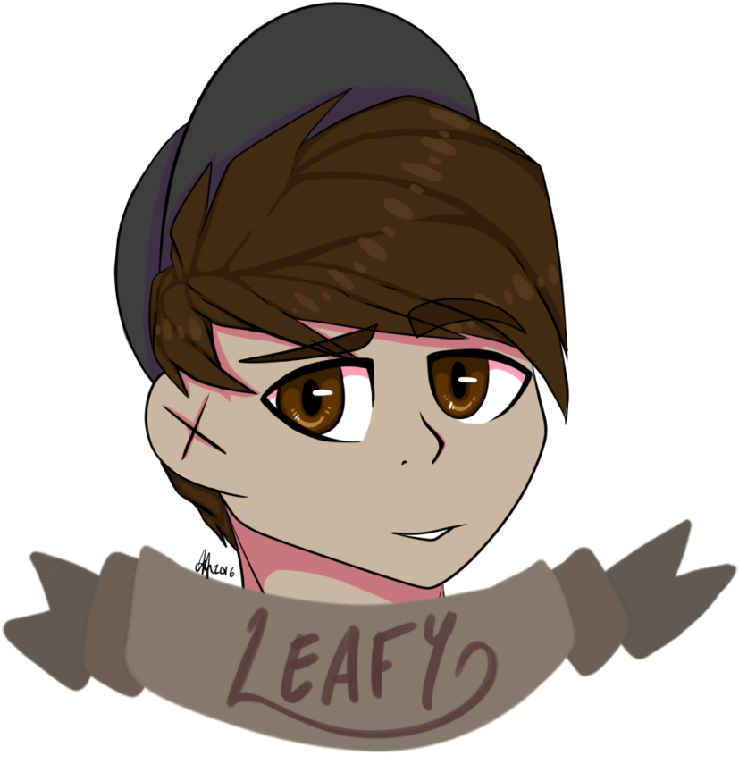 Clip Transparent Stock Leafy By Minecraftgirl On Deviantart - Drawing (894x894), Png Download