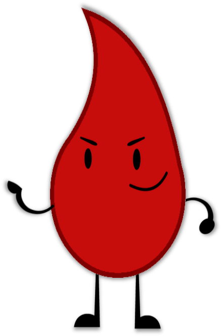 Blood Drop - Fandom (482x671), Png Download