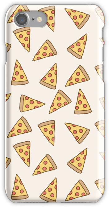 "cute Tumblr Pizza Pattern" Iphone Cases & Skins By - Pizza Laptop (500x667), Png Download