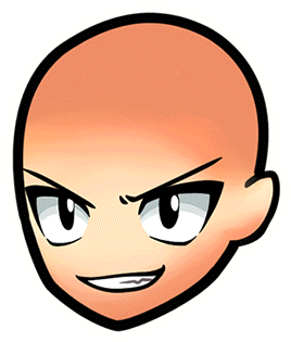 Cosmetic Item-natsu Face 001 Render - Cartoon (380x380), Png Download