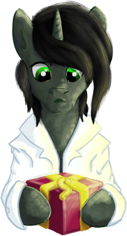 Drops Of Blood, Gift Wrapped, Oc, Oc - Illustration (768x1024), Png Download