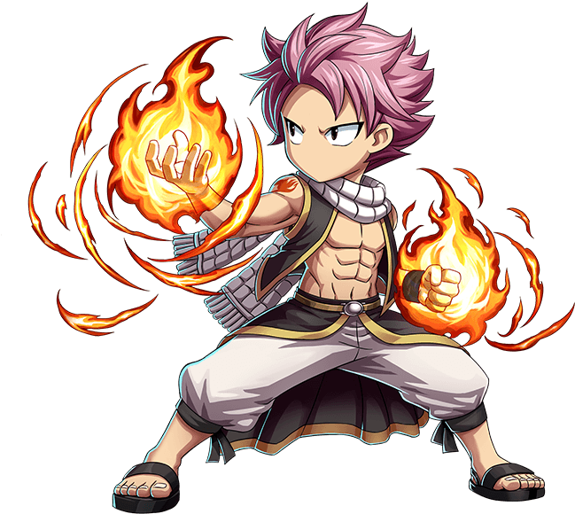 Natsu Dragneel 7 Brave Frontier Wiki Fandom Powered - Brave Frontier (776x685), Png Download