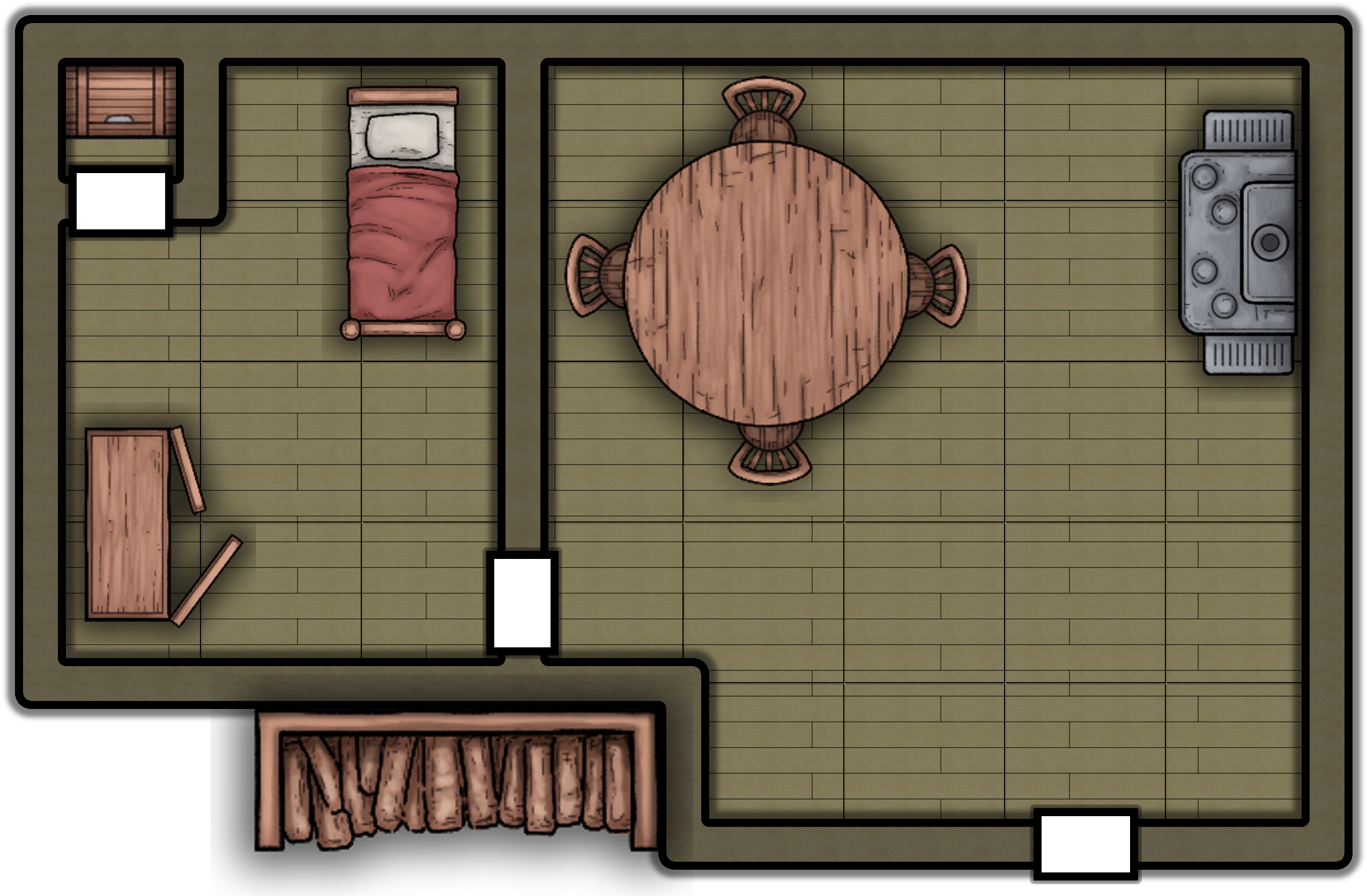 7 Mo - Floor Plan (3000x2100), Png Download