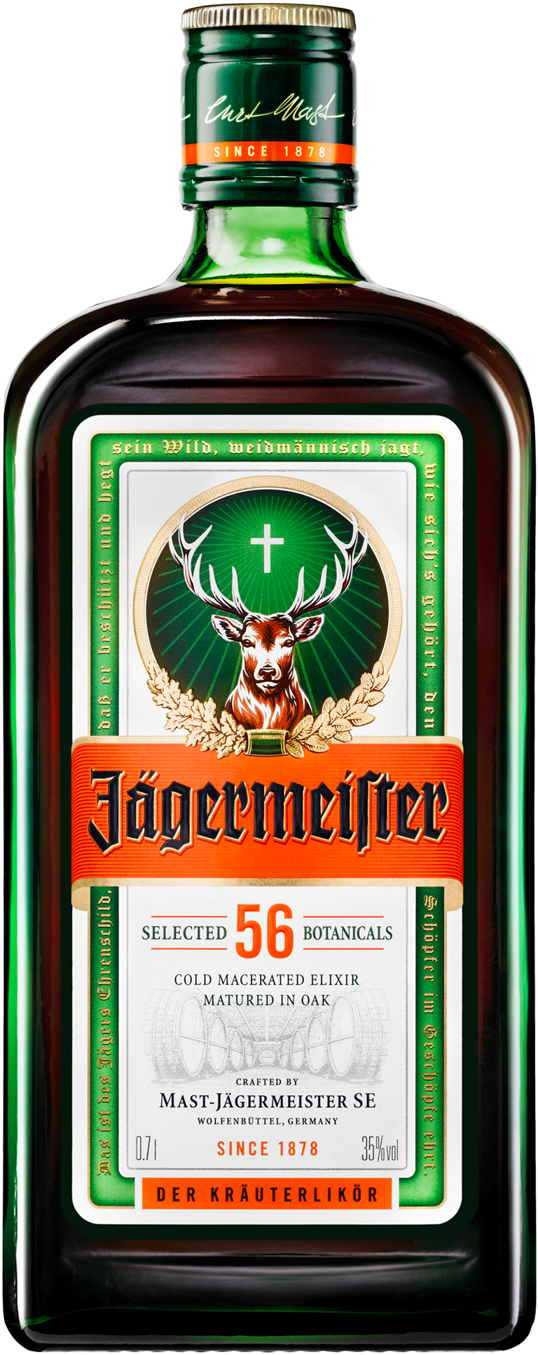 Jägermeister Liqueur 700ml - Jagermeister 70cl (1600x2000), Png Download