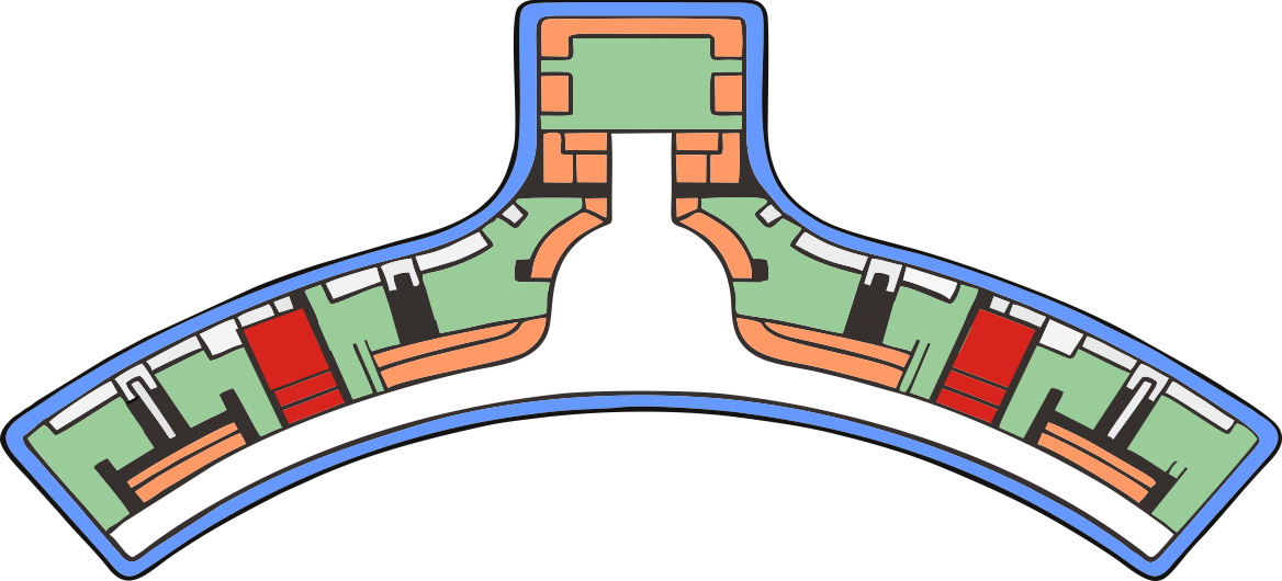 Croquis-vectorizado1 - - Central Del Norte Mapa (1168x530), Png Download