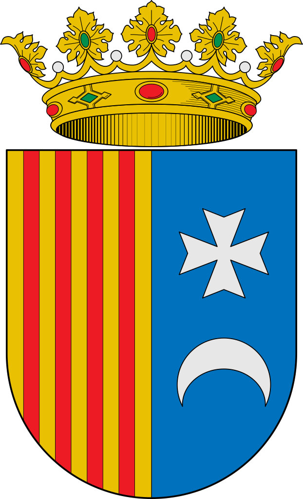 Escut De Riba-roja De Túria - Escudo Corbera (622x1024), Png Download