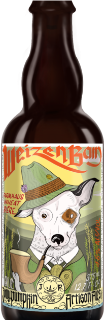 Jolly Pumpkin Weizen Bam 375ml - Portable Network Graphics (500x625), Png Download