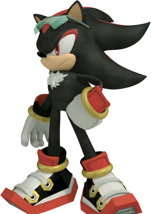 Shadow - Dialogue Pose - Dismissive - Sonic Free Riders (1024x1024), Png Download