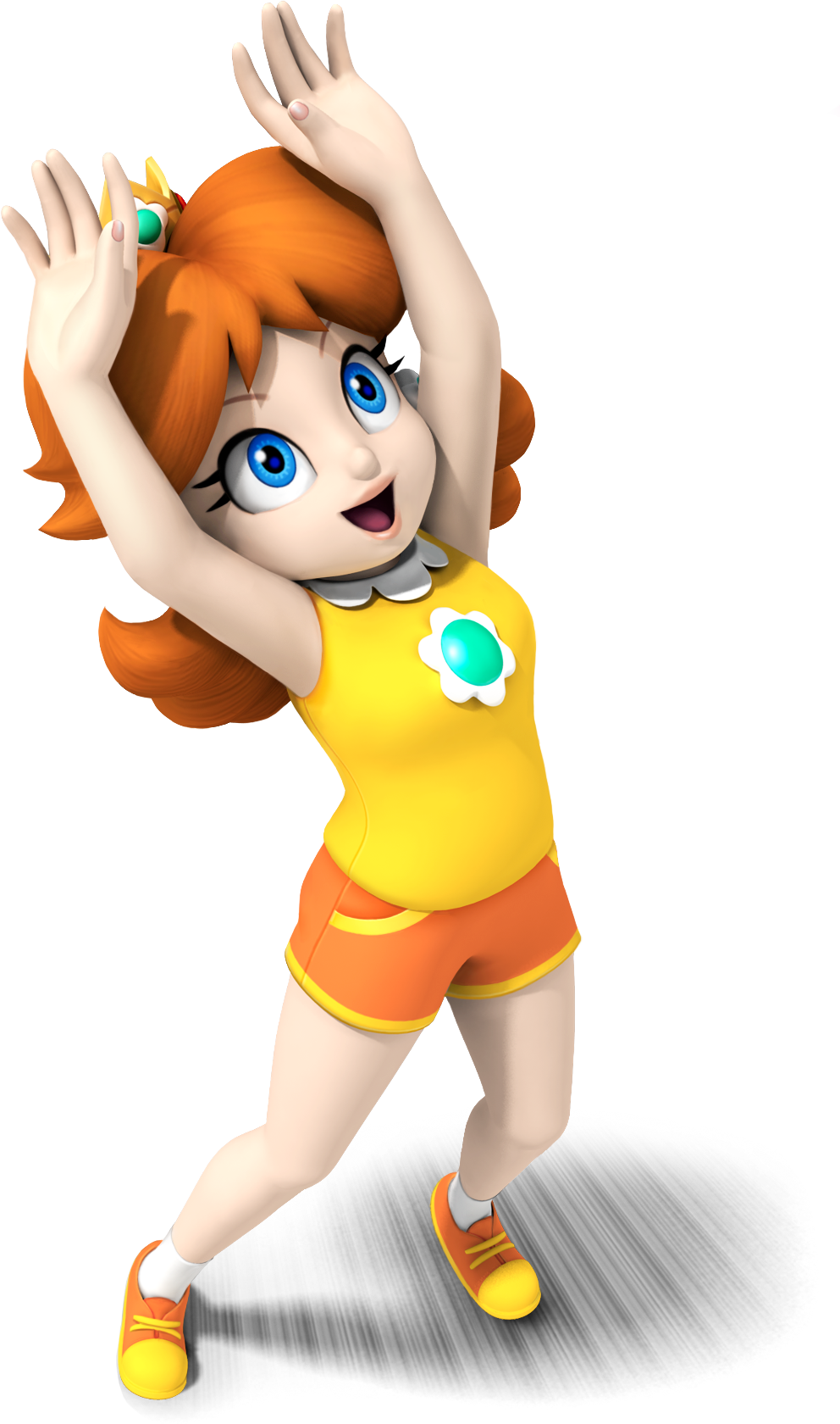 Games Nba Street V3, Mario Superstar Baseball, Mario - Princess Daisy Mario Sports (992x1680), Png Download